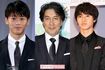 『陸王』に出演中の、左から竹内涼真、役所広司、山崎賢人