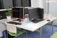 豊芯会ではオフィスさながらの空間でジョブトレーニングも行う