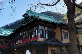 宮ノ下御用邸の建物が残る富士屋ホテル＝神奈川県箱根町（撮影／筆者）