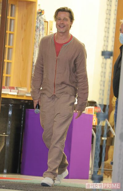 3年ぶりに来日したブラッド・ピット（撮影／週刊女性写真班）