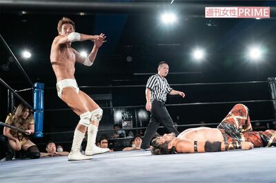 プロレスラーとしても活躍中のゴージャス松野
