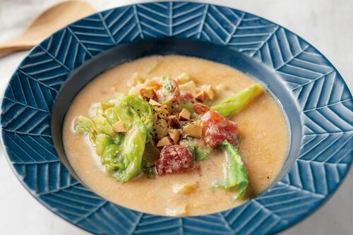 ジンジャー豆乳のスープ