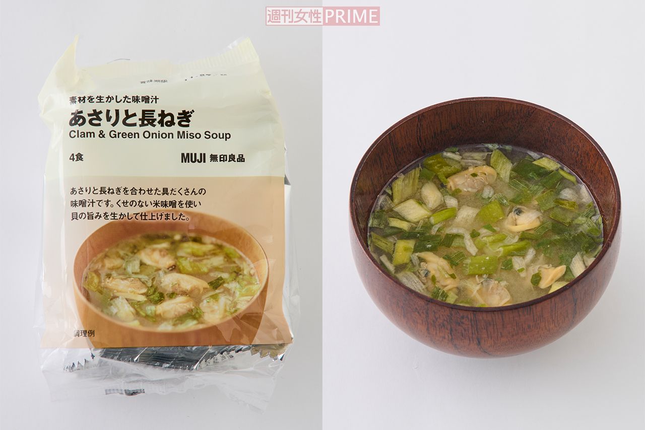 あさりと長ねぎ