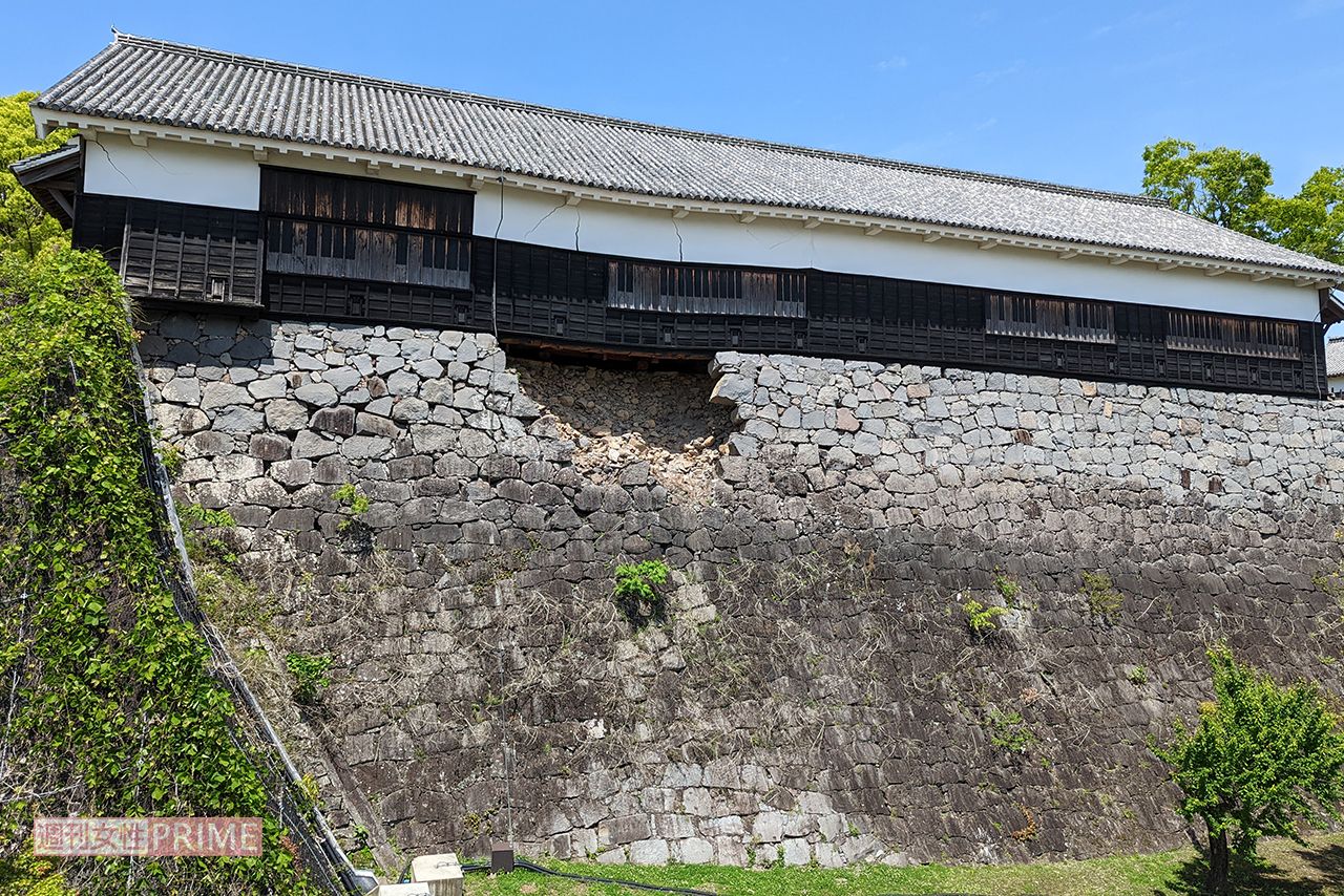 熊本城の城壁　（2022年撮影）　　撮影／編集部