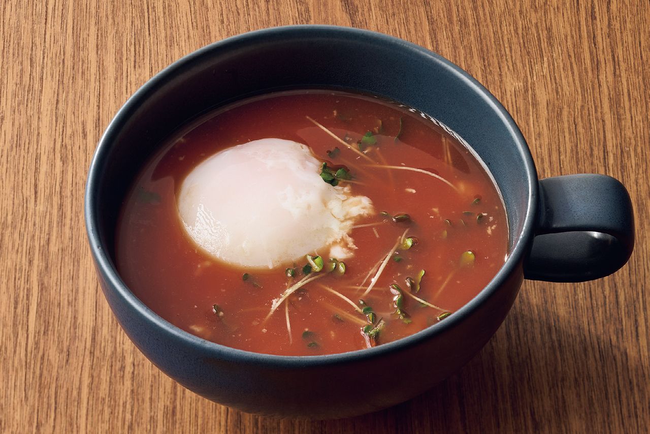 温玉トマトスープ