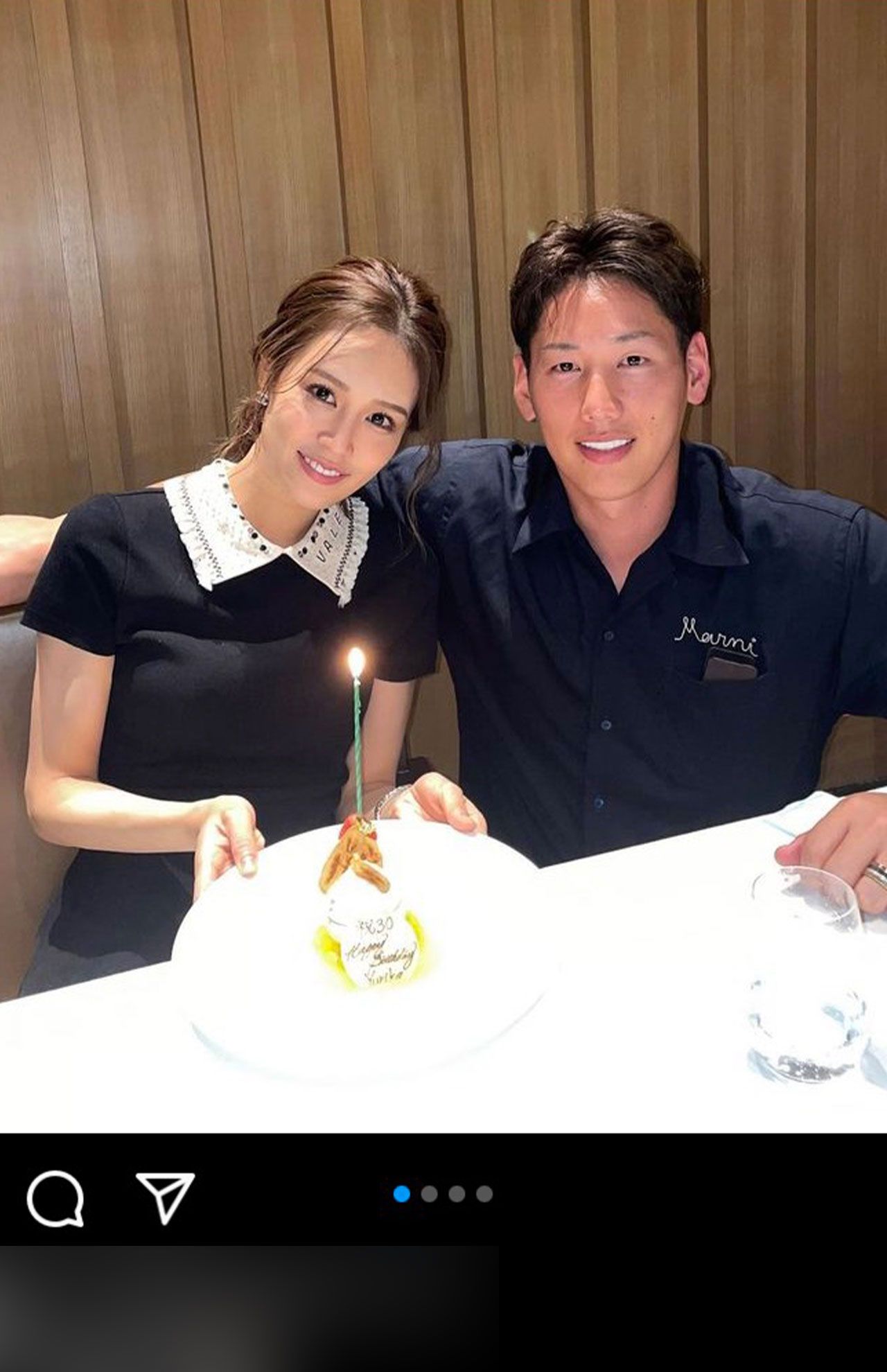 美人妻として結婚当初から話題になった吉田正尚の妻・吉田ゆり香（吉田ゆり香のインスタグラムより）