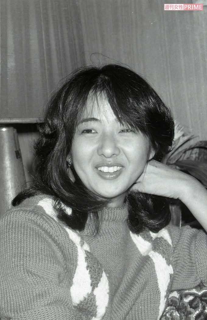 若かりしころの美保純。童顔ながらセクシーさを併せ持ち、世の男性を虜にした