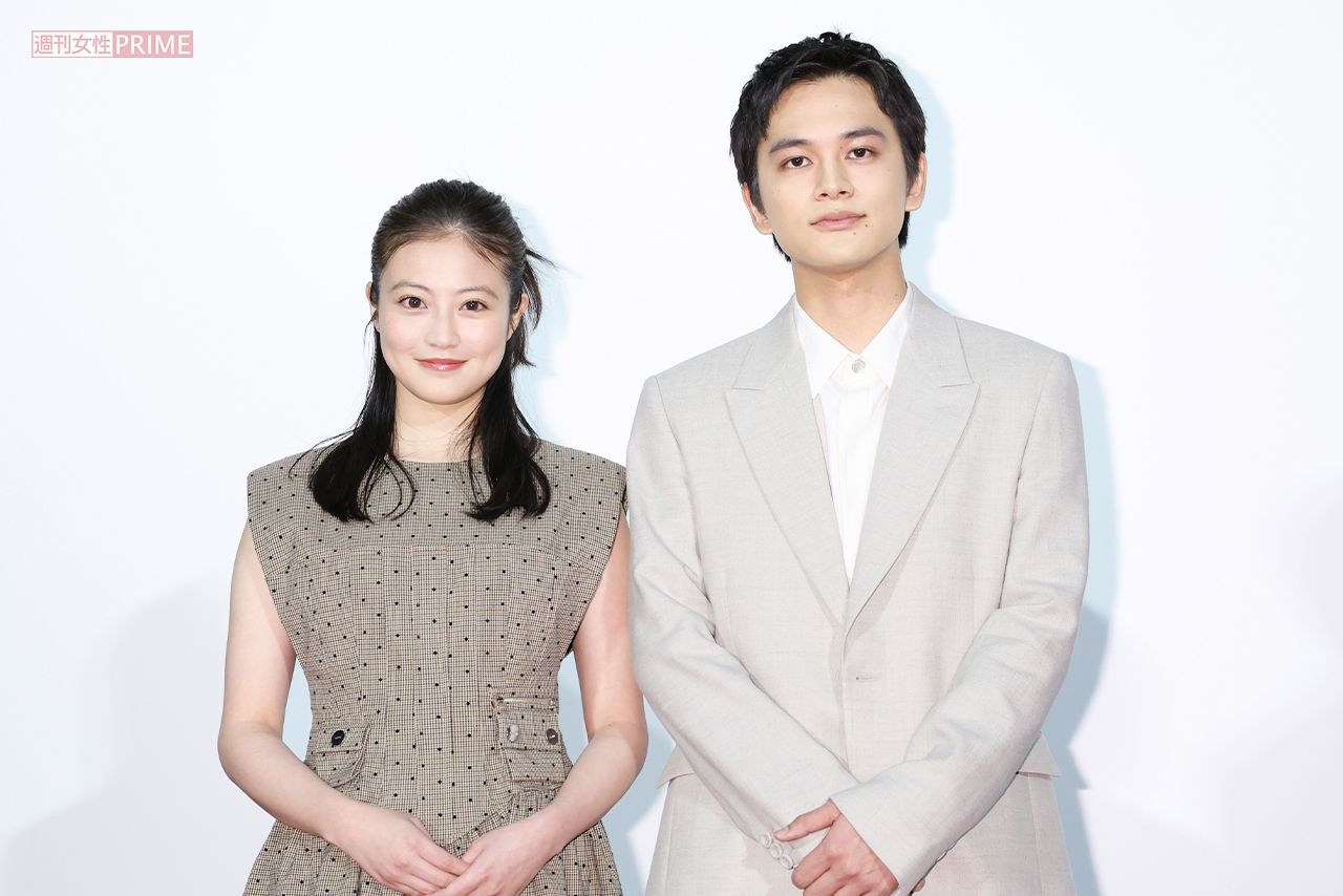 2025年度前期放送のNHK連続テレビ小説『あんぱん』に出演した今田美桜、北村匠海