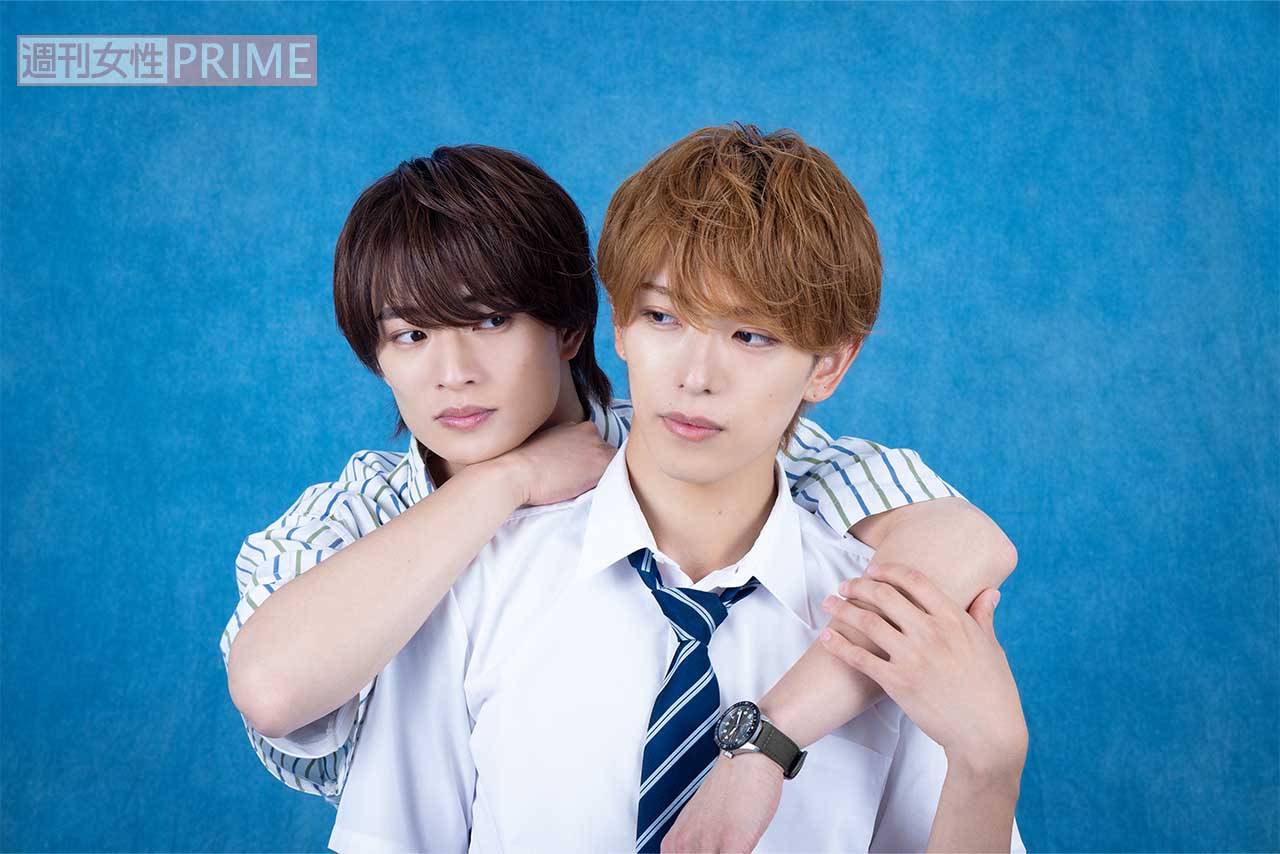 『ACEes』の深田竜生（右）と浮所飛貴（左）　撮影／吉岡竜紀