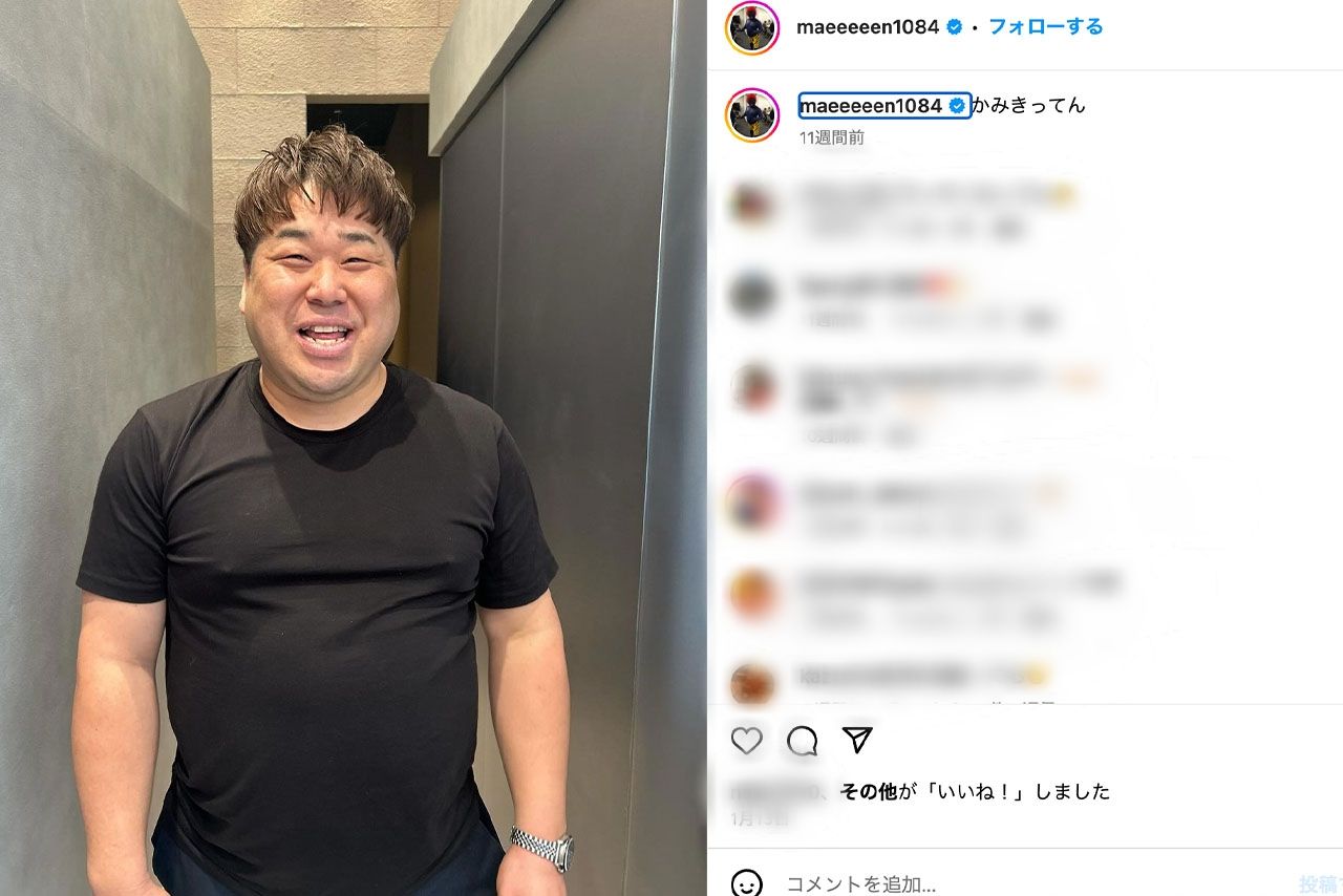 岩橋良昌Instagramより