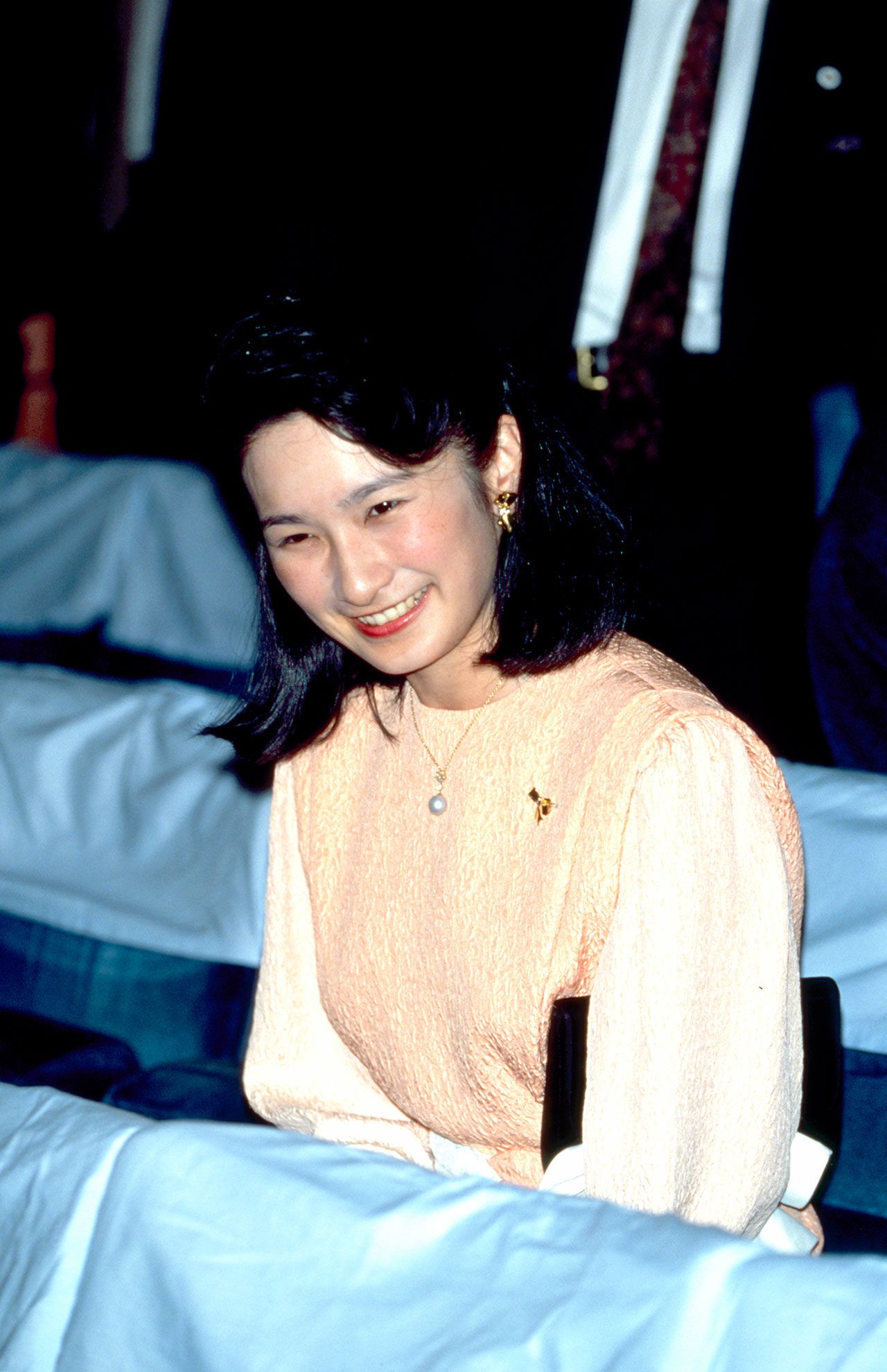 93年6月、『REX恐竜物語』のチャリティー試写会に来られた紀子さま