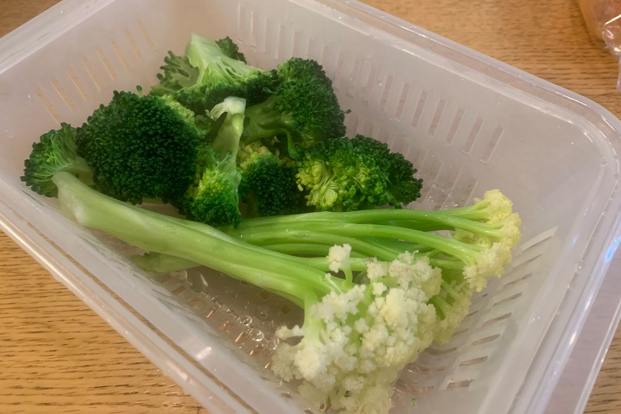 蒸し野菜もおいしくできる♪