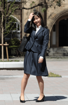 学習院大学の入学式に出席した佳子さま（2013年4月）