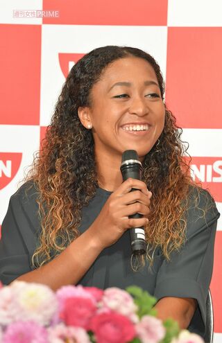 2018年、全米オープンを制して帰国した大坂選手。笑顔が多く見受けられた