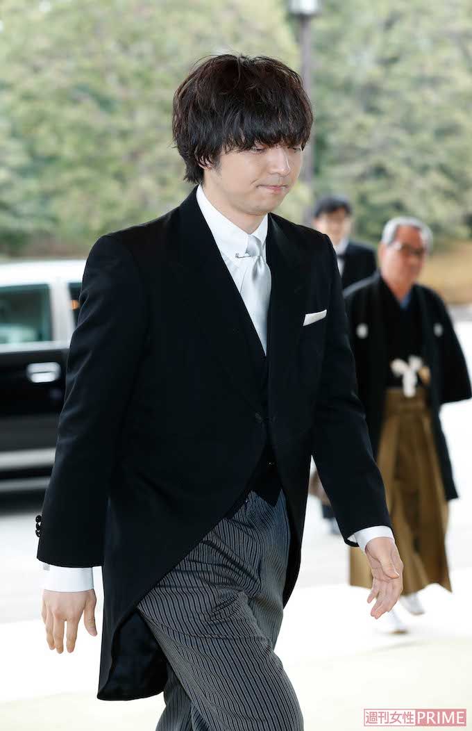 2019年『宮中茶会』に参加した三浦大知