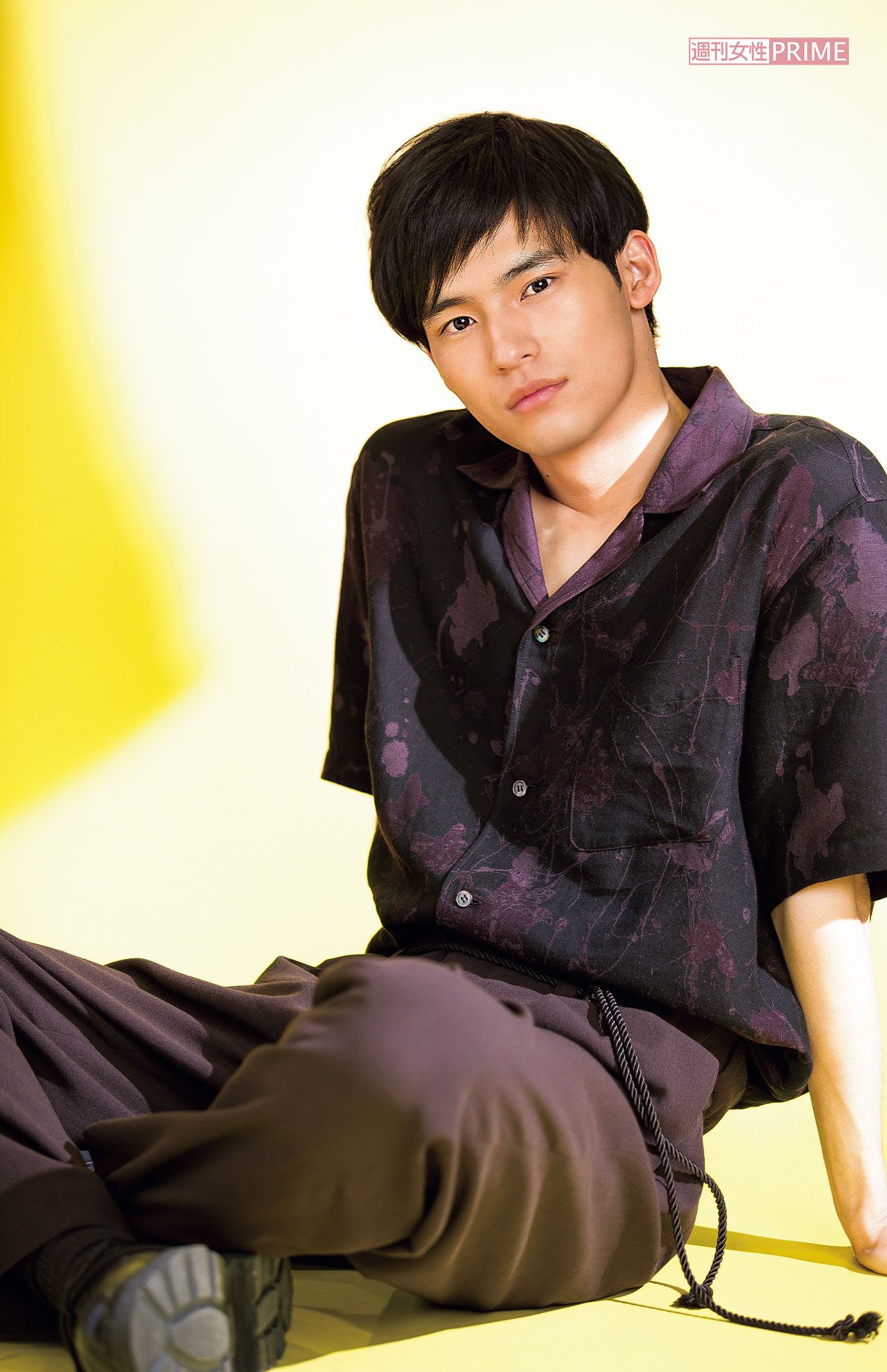 岡田健史    撮影／伊藤和幸