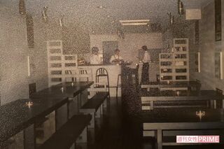 谷口光弘容疑者がホスト修業のため働いていたバーの様子（マスター提供）