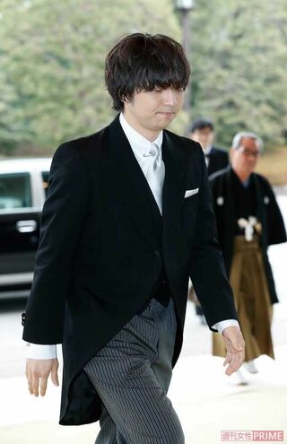 2019年『宮中茶会』に参加した三浦大知