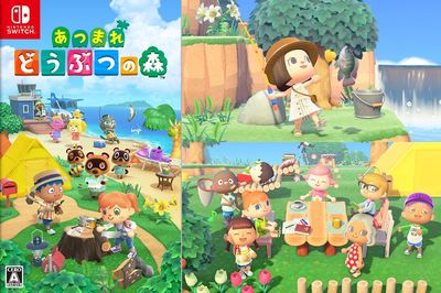 無人島ライフを満喫できる定番スローライフゲーム『あつまれ どうぶつの森』（C）2020 Nintendo