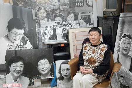 橋田壽賀子さん熱海の自宅にて（2018）