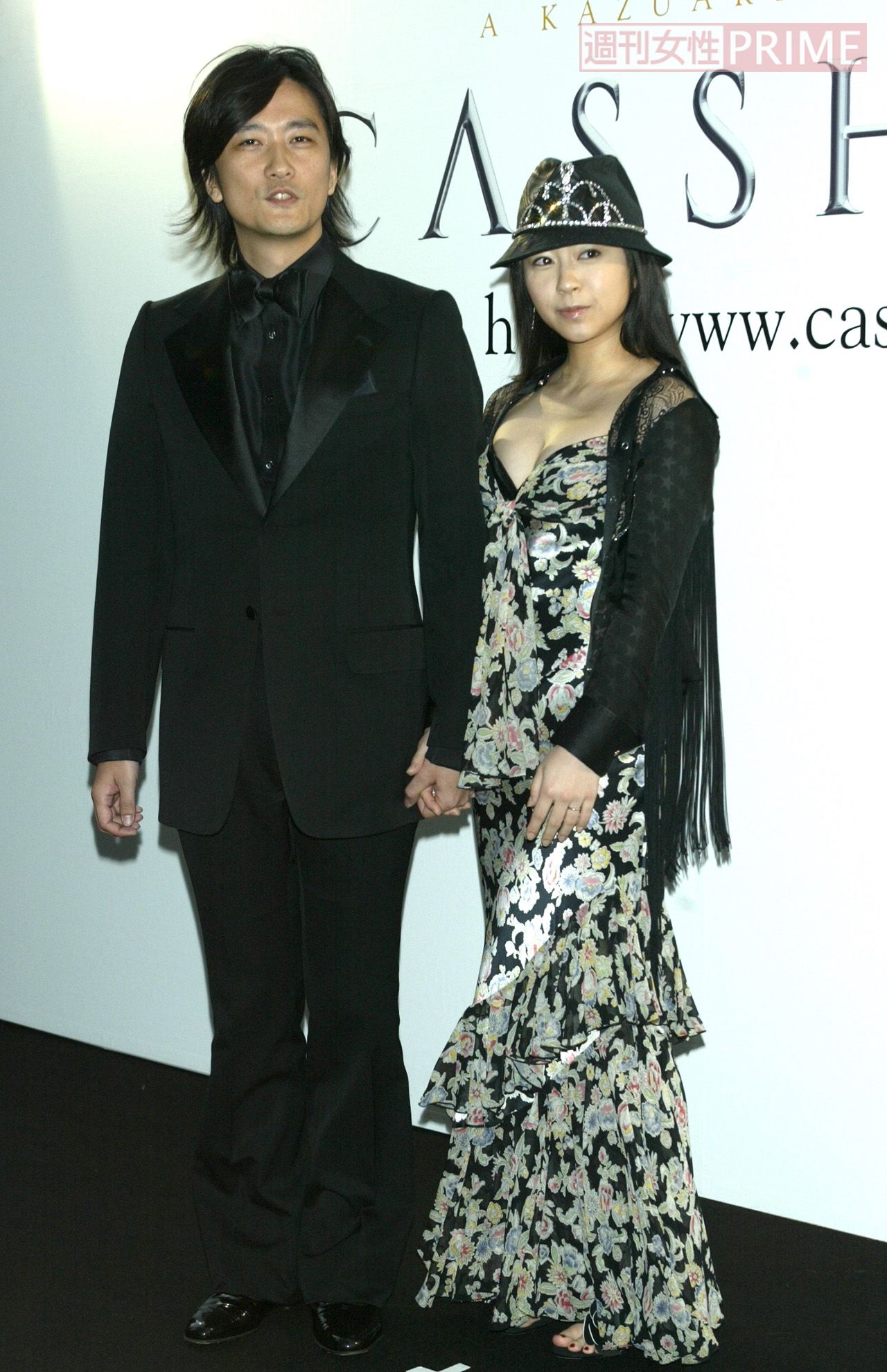 紀里谷和明監督（写真左）と宇多田ヒカル（2004年撮影）