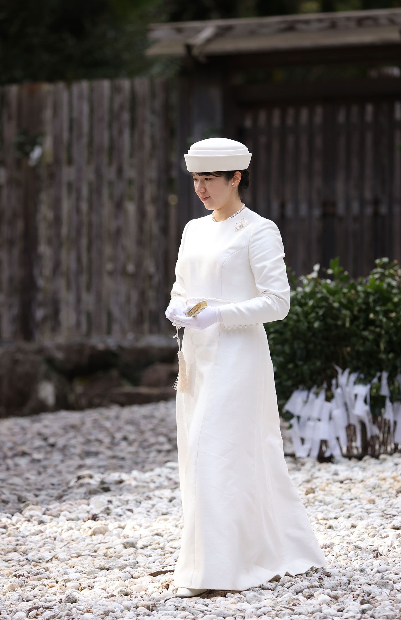 2024年3月26日、伊勢神宮を参拝された愛子さま