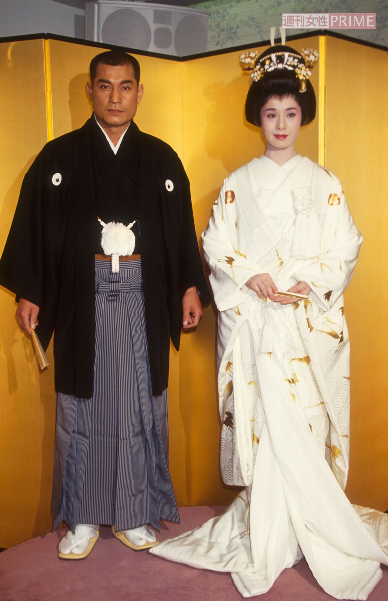 1990年、松平健と宝塚トップスターだった大地真央が結婚