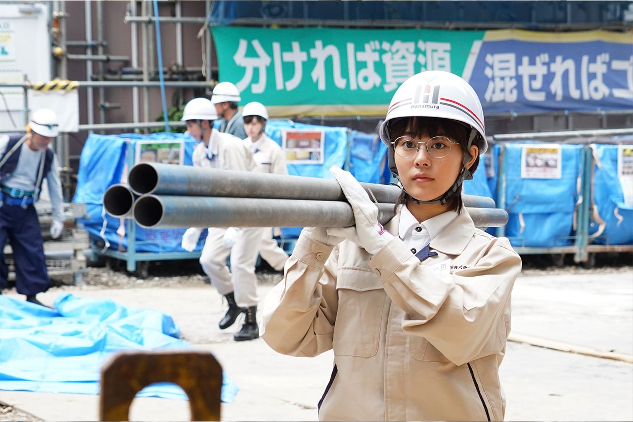 人事部のサクラだが、希望部署の土木部に異動することはできるのか？　(c)日本テレビ