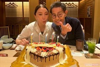 綾菜さんの誕生日に取ったツーショット