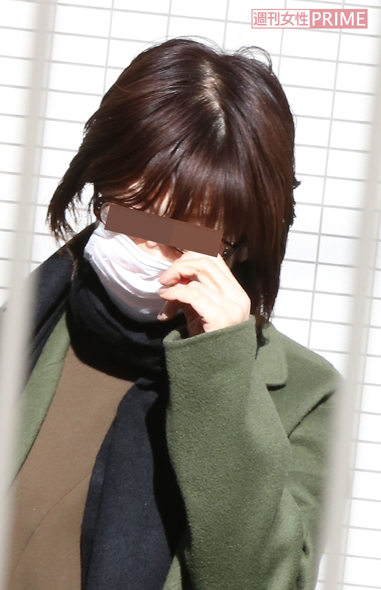 1月某日、自宅マンションから出てきたI元マネージャーを直撃すると……