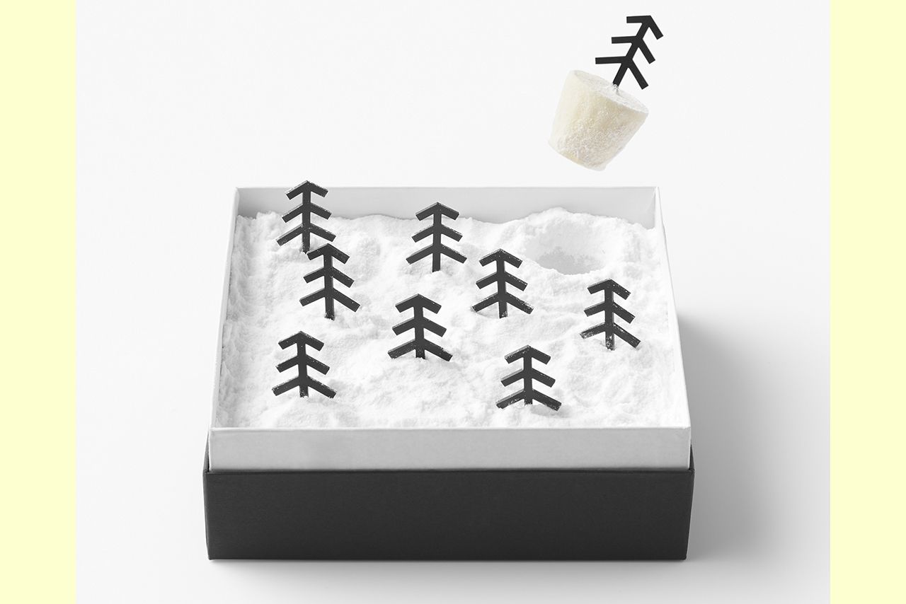 『雪降る森のひと口チーズケーキ/neyuki9個』2800円（送料別）	