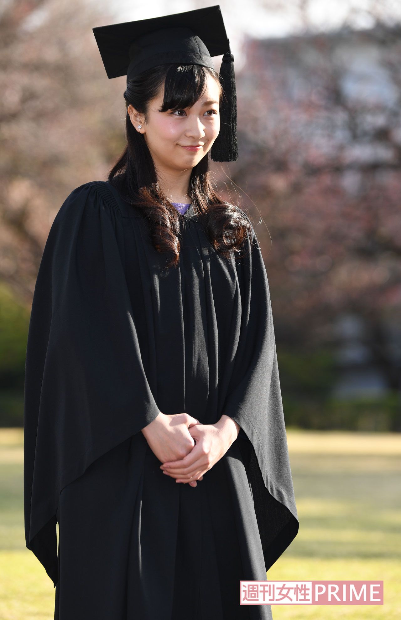 佳子さまは大学卒業時、「充実した学生生活を送ることができ、感謝」とコメント（'19年3月）