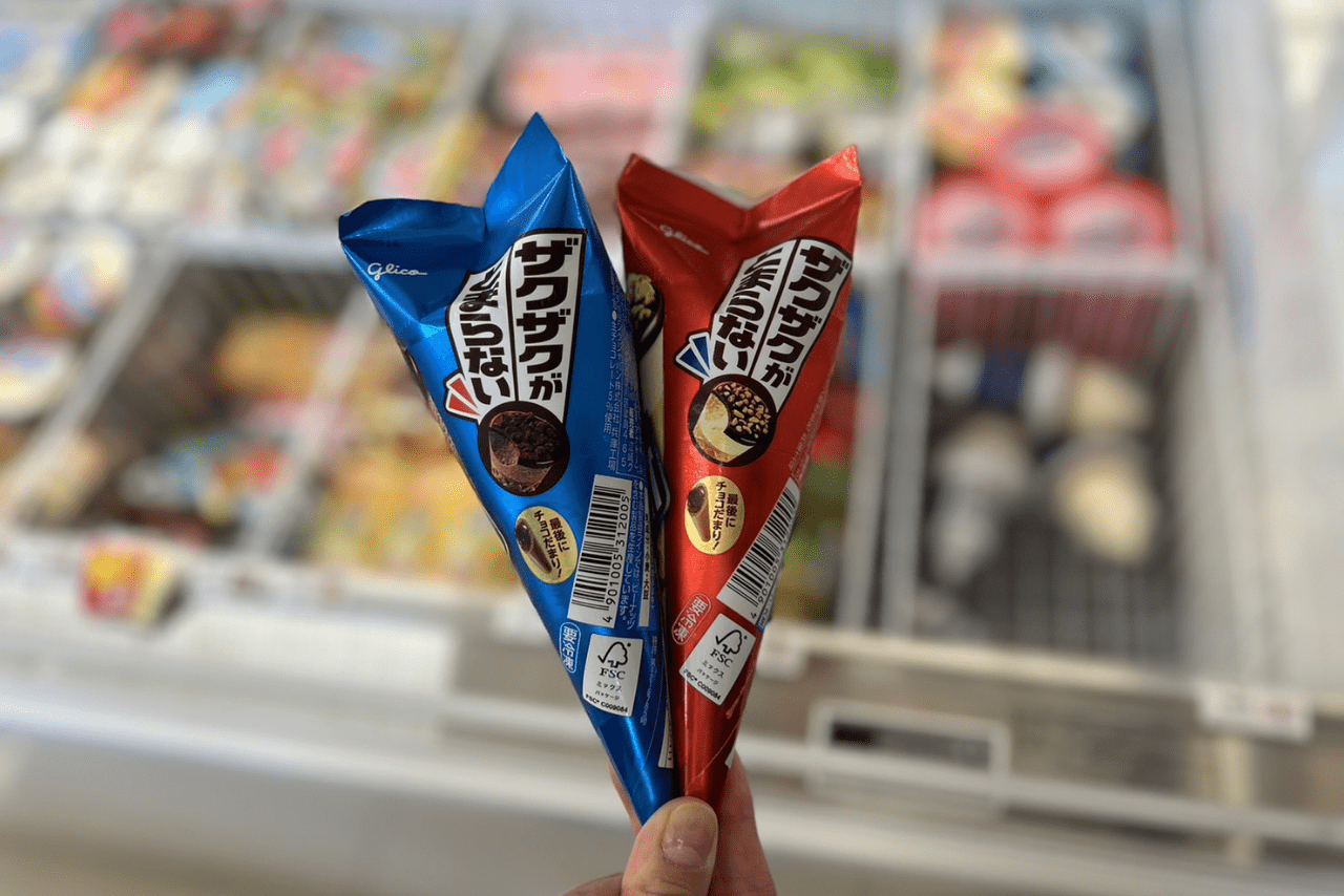 夏はアイスもザクザクに