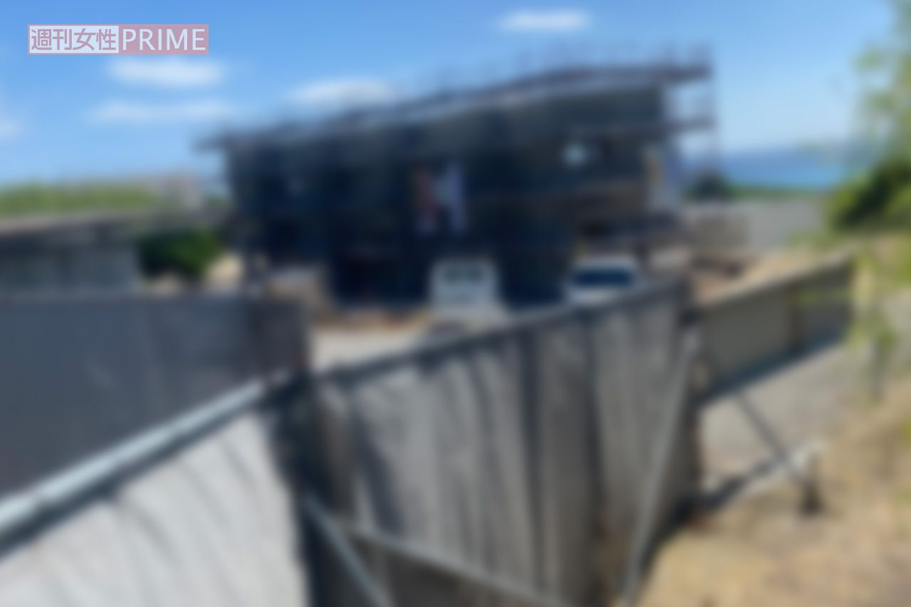 '23年10月、建設が進められていた大野智が携わるホテル。3月完成予定といわれていた