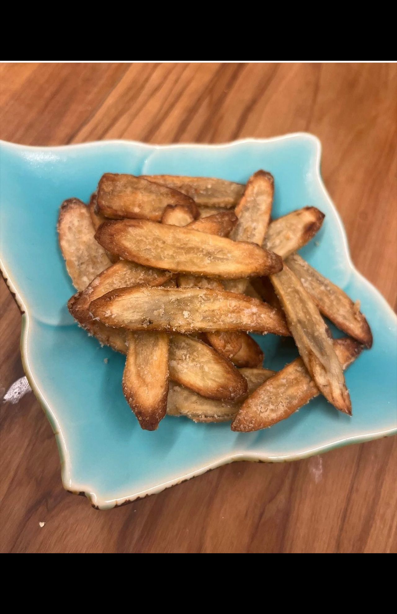 木村拓哉の誕生日前日に工藤のインスタグラムにアップされた、手作りのごぼうのからあげ（工藤静香公式インスタグラム）