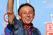 当選後の玉城デニー氏