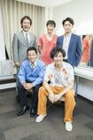 森崎博之(43)、大泉洋(42)、安田顕(41)、戸次重幸(41)、音尾琢真(39) 撮影/廣瀬靖士