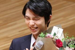 電撃結婚を発表した羽生結弦