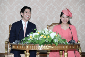 '18年、高円宮絢子女王は日本郵船勤務の守谷慧さんと結婚