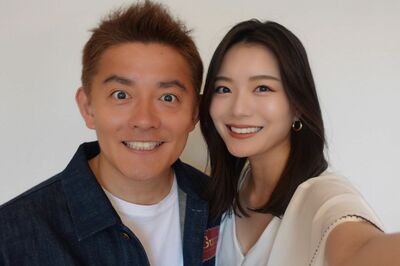 蜂谷晏海と結婚したことを報告したスピードワゴン・井戸田潤（井戸田のTwitterより）