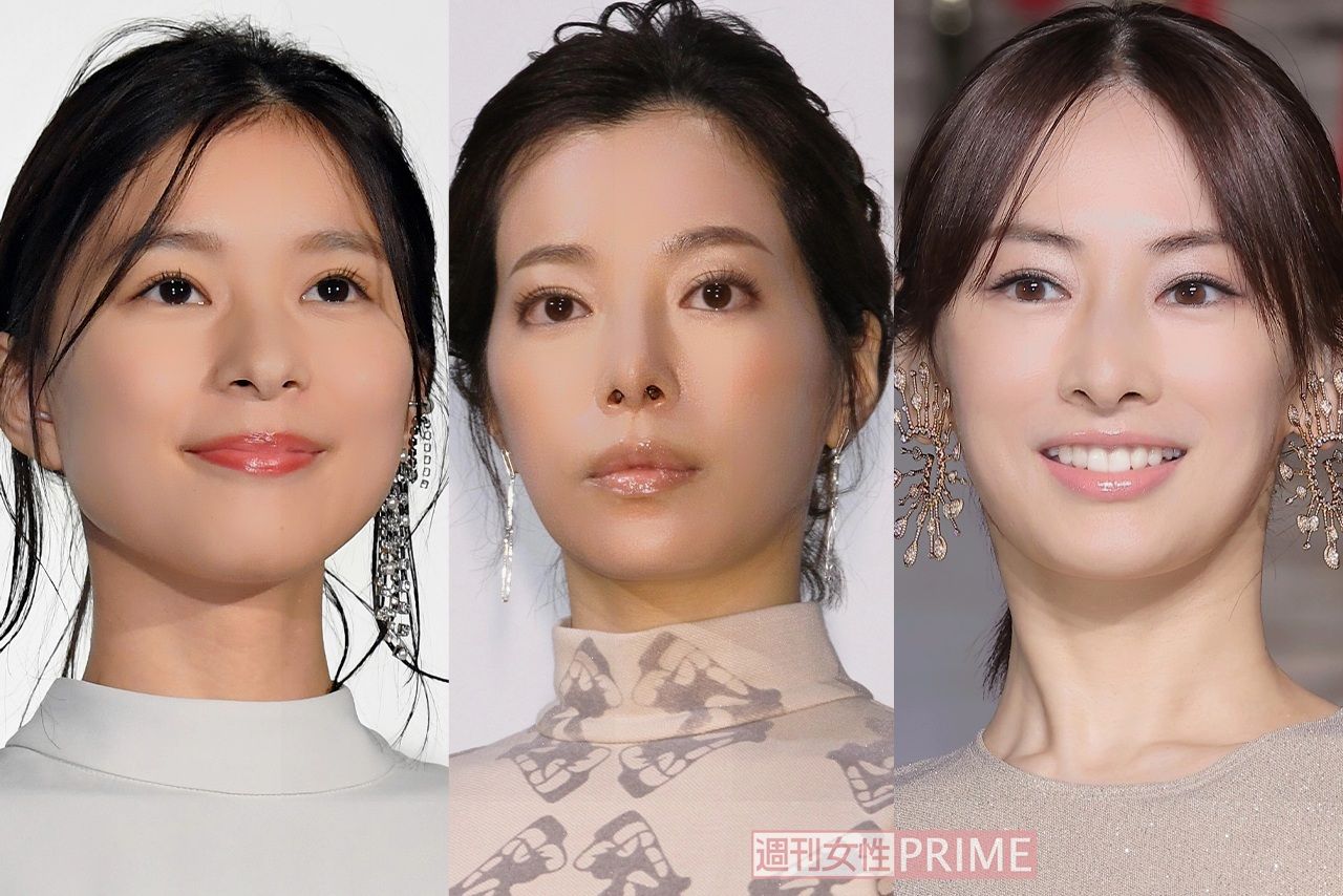 写真左から芳根京子、桜井ユキ、北川景子