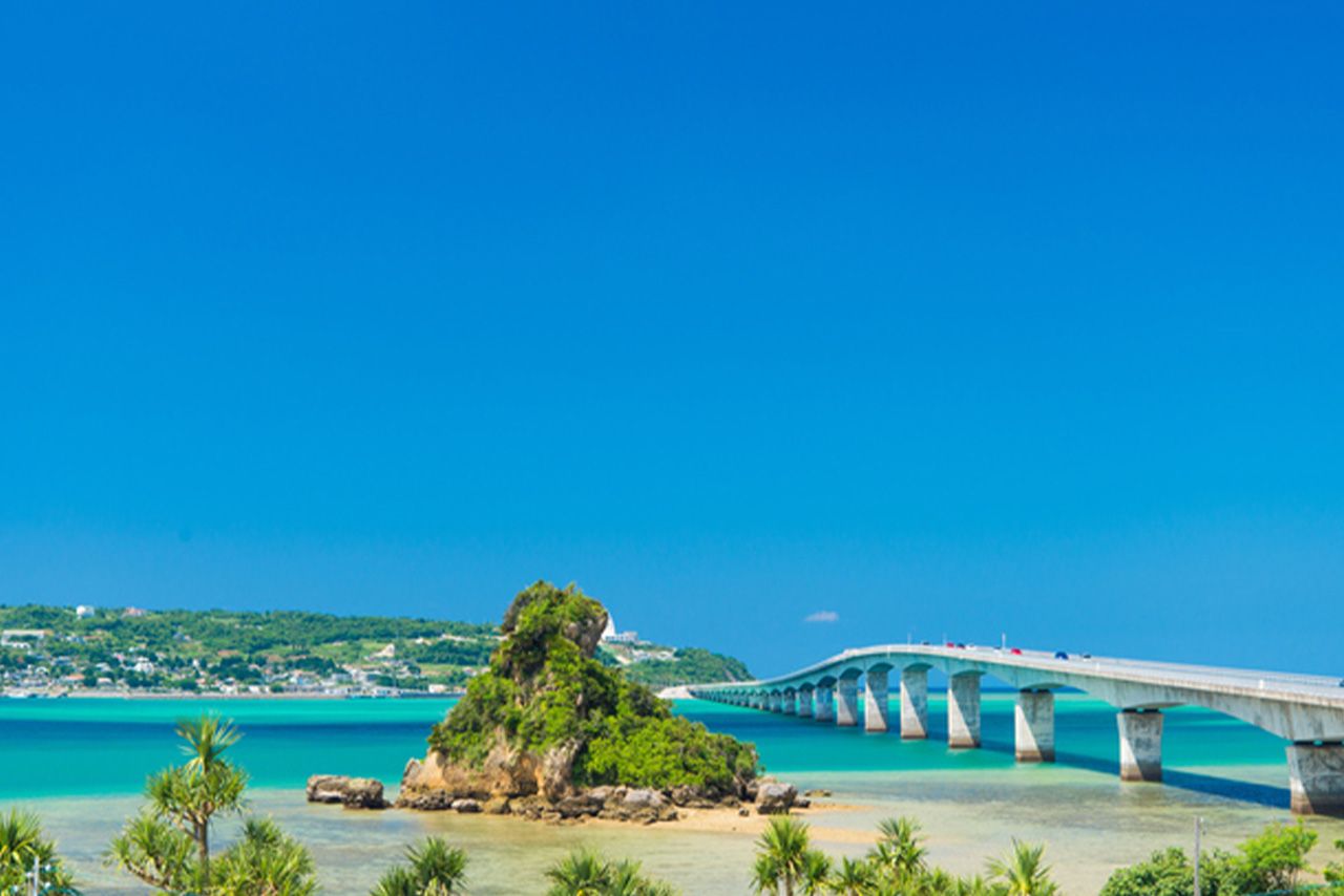 沖縄県今帰仁村の人気スポット・古宇利島
