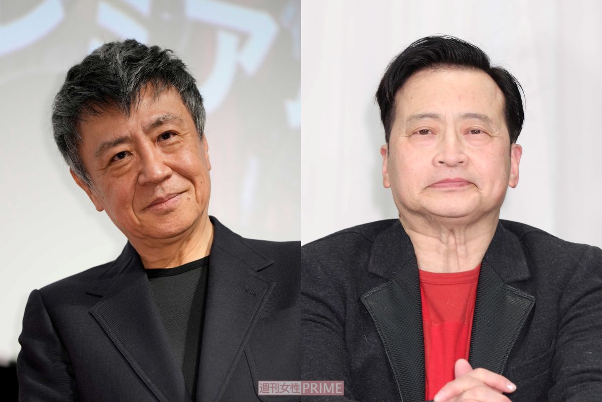 世良公則（左）とラサール石井