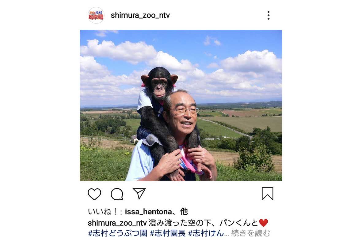 惜しまれる志村けんさんの急逝（『天才！志村どうぶつ園』SNSより）