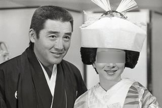 元モデルだった最初の妻とは3人の子どもをもうけた（'75年）