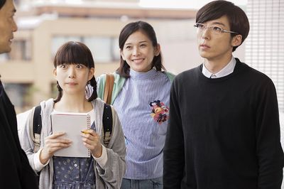 左から森川葵、陽月華、高橋一生。ドラマ『プリンセスメゾン』（NHK BSプレミアム・毎週火曜夜11時15分〜）
