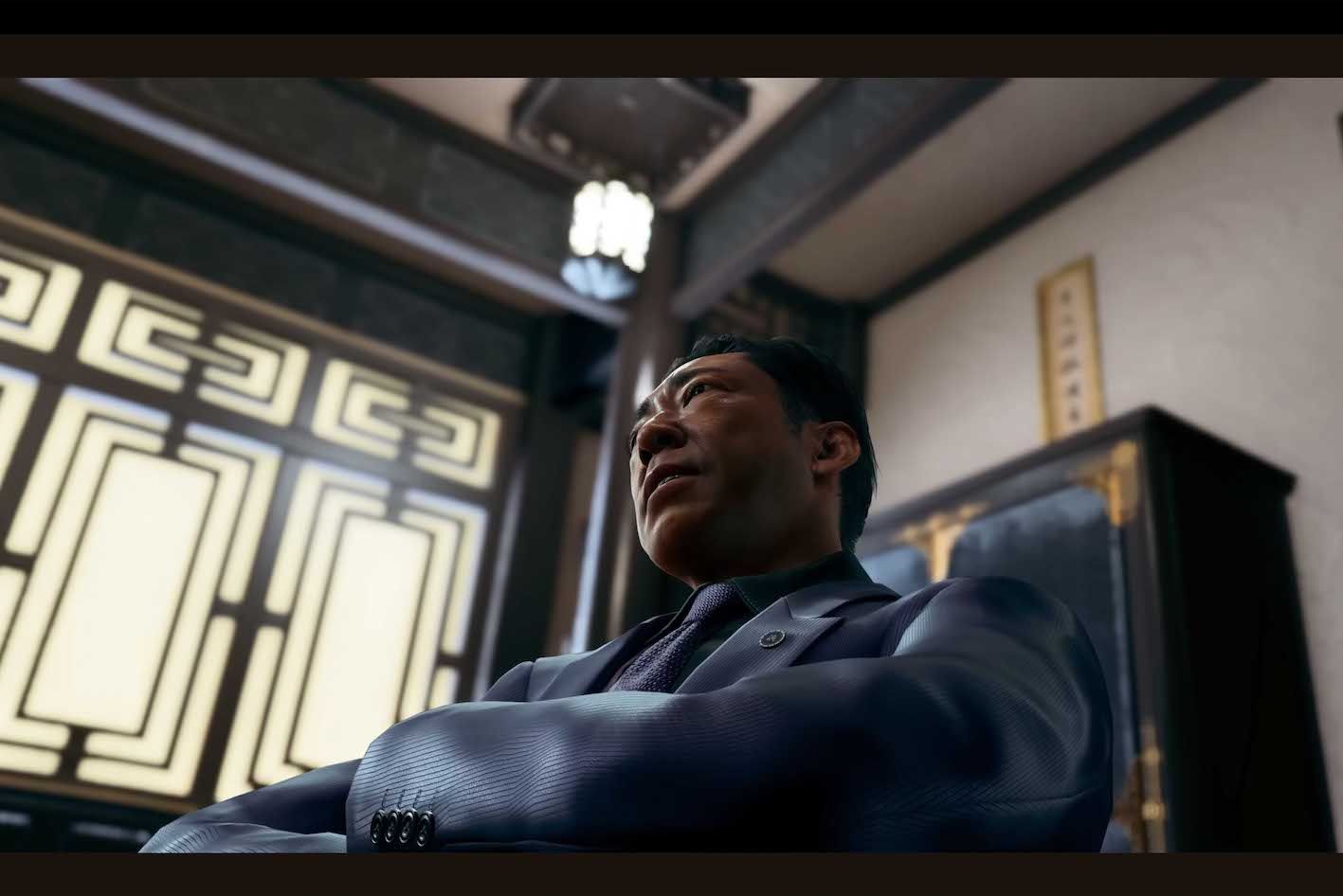 大人気ゲームシリーズ『龍が如く』の最新作『龍が如く極3』に出演する香川照之（ゲーム公式YouTubeチャンネルより）