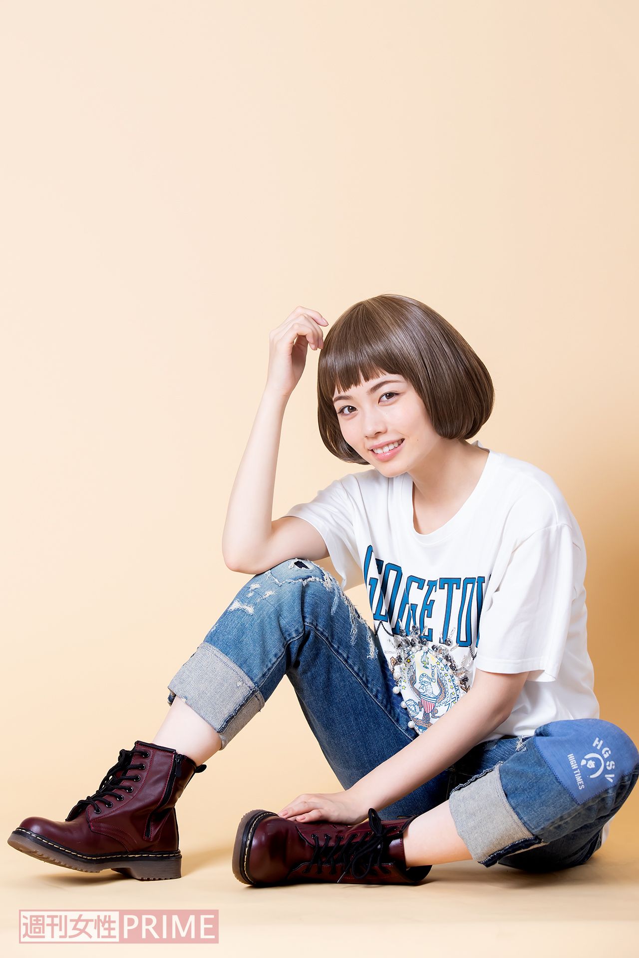 小芝風花　撮影／吉岡竜紀