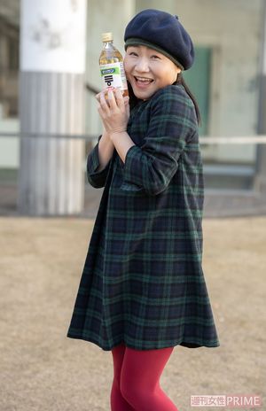 ノリノリでポーズを決めてくれた島田珠代