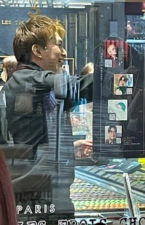 2月14日、福岡市内で行われたバレンタインイベントに参加した小林豊